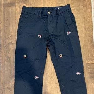 Vineyard vines festive mens pants